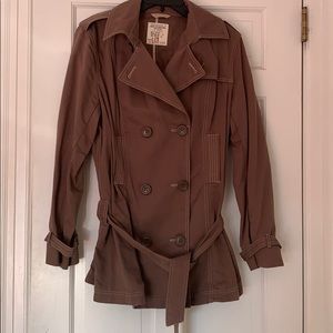 GAP Military type khaki trench coat